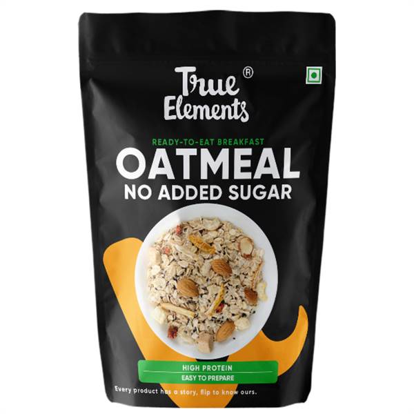True Elements No Added Sugar Oatmeal